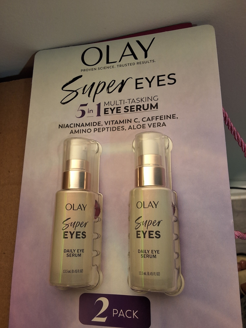 Olay Super Eyes 5-in-1 Multi-Tasking Eye Serum (2-Pack)